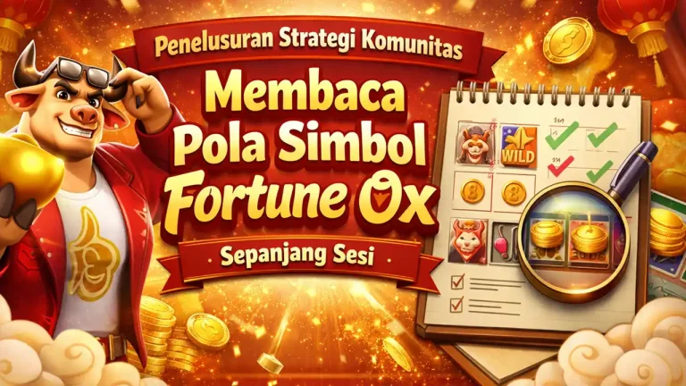 Penelusuran Strategi Komunitas Membaca Pola Simbol Fortune Ox Sepanjang Sesi