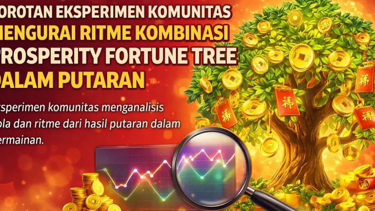 Sorotan Eksperimen Komunitas Mengurai Ritme Kombinasi Prosperity Fortune Tree Dalam Putaran