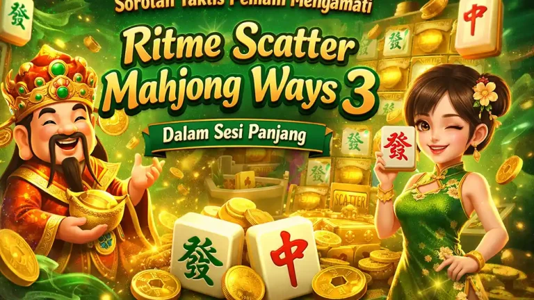 Sorotan Taktis Pemain Mengamati Ritme Scatter Mahjong Ways 3 Dalam Sesi Panjang