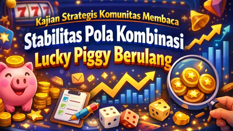 Kajian Strategis Komunitas Membaca Stabilitas Pola Kombinasi Lucky Piggy Berulang
